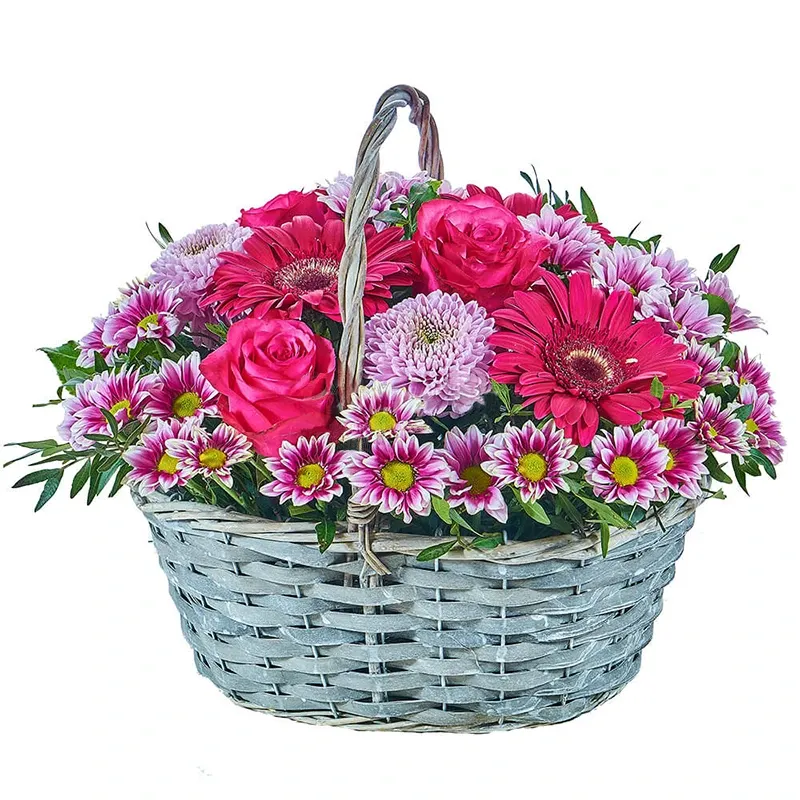 Корзина с цветами Курортный роман